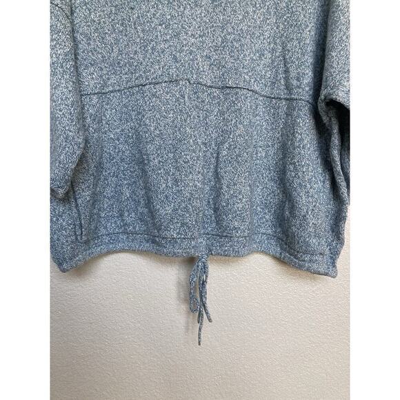 J Jill Pure Jill Womens Kimono Sweater Size L Oversize Boxy Fit 3/4 Sleeves blue - Picture 4 of 6